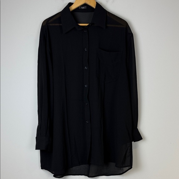 Knix oversized sheer blouse size XL - Picture 1 of 6